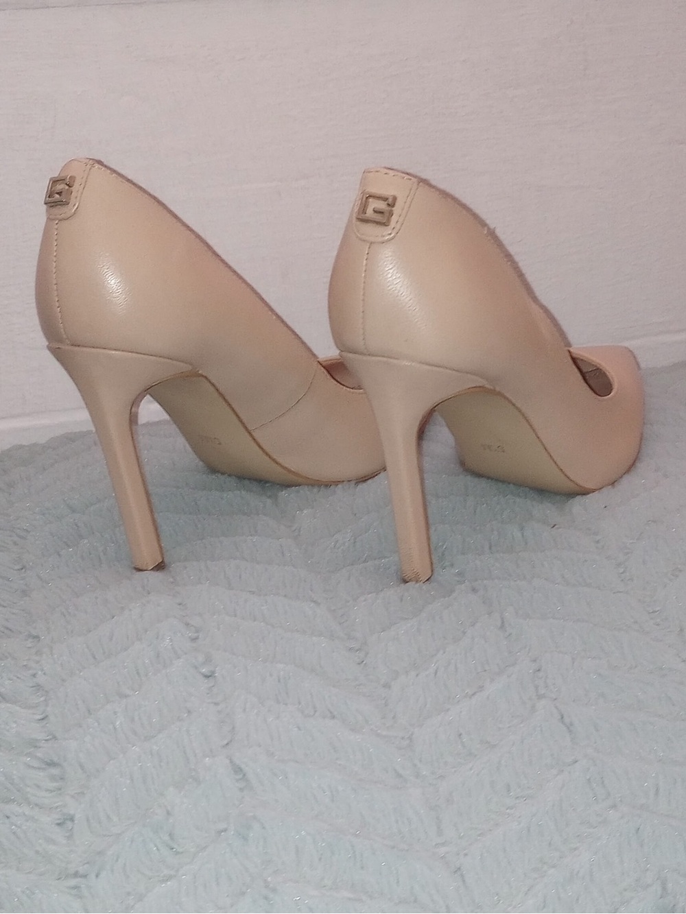 Guess Beige Nude Stiletto Pumps